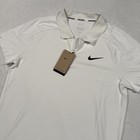 Nike Court Dri-fit Adv Tennis Polo Shirt Mens Medium Slim Fit Nwt