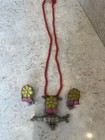Tribal Necklace Wid Earrings For Women 