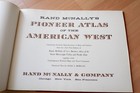 1956 Rand Mcnally Pioneer Atlas American West Dale Morgan 1st Edition Maps