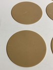 Rubber Diaphragms L w Abb Group Burst Tester 0-200 Psi Pkg Of 12 Tan New Stock