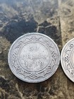 1899 Newfoundland  925 Silver 50 Cent Wide   Narrow 9 s Good Condition  See Pics