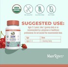 Kids Multivitamin Gummies Usda Organic Vegan Immune Support 60 Ct Postbiotics