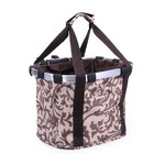 Pet Dog Bike Basket   Carrier Bag- Foldable Detachable Pet Travel Bicycle Bas   