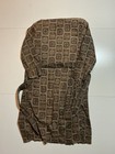 Vintage 70s 80s Wash N Wear Geometric Medallion Sony Costume Dept  Robe 
