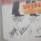 Jersey Boys Broadway Window Card poster Multi-signed Autographed
