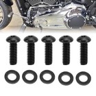 Derby Cover Hardware Bolt Kit For 2008-up Touring   Trike   2006-2017 Black