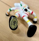 Fruit Stripe Gum  yipes Zebra  Bendable Vintage 5  Figure Toy - Rare - 1991 Nos
