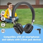 Super Bass Wireless Headphones Headsets Bluetooth 5 0 Stereo Over-ear Earphones