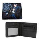 New Phantomhive Contract Seal Black Butler Bifold Wallet Kuroshitsuji