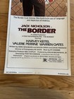 Vintage 1981 The Border Original Insert Movie Poster 36x14