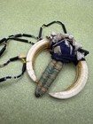 Png Eastern Sepik Boar Tusk Necklace Tribal Ornament Papua New Guinea 1989