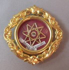 Vintage St  Maria Goretti Virgin   Martyr Relic Reliquary Theca Red Wax Seal