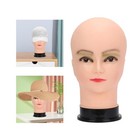 Female Bald Mannequin Head Wig Display Head For Headset Glasses Hair Styling