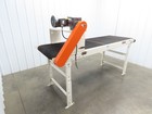 Roach 34 x 8  Slider Bed Grip Top Belt Conveyor  75hp 3ph End Drive 40fpm