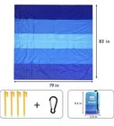 Beach Blanket Waterproof   Sand Proof 79in X 83in For 2-8 People