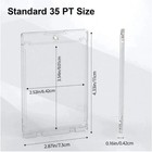 30pack Ultra-thin Magnetic Trading Sports Card Holder 35pt One-touch Hard Case
