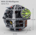 New 4016pcs Death Star Creative Model Building Blocks Set With All Figs