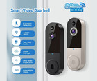 Wireless Video Doorbell Camera 1080p With Clear Night Vision For Front Door