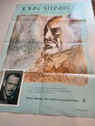 1979 Usps Post Office Lobby Poster  408 Stamp Collecting Honors John Steinbeck