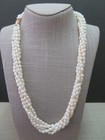 24  Vtg 14k Clasp Beads Six Strand Freshwater Pearl Necklace 96 32 Grams