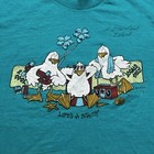 Vintage 80s Life   s A Beach 2 Cool Hilton Head Nc Duck Cartoon Shirt Size Large