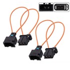 4pairs For Mercedes Bmw Most Fiber Optic Loop Bypass Male   Female Kit Adapter