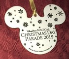 Disney Parks 4  Magical Christmas Day Parade 2019 Mickey Ornament Ceramic New