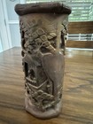 Vtg Chinese Ceramic Pottery Vase