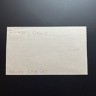 Frank Pancho Coimbre Signed Index Card Jsa Loa Negro Leagues Puerto Rico