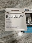 Moen Boardwalk Double Robe towel Hooks Brushed Nickel Set Of 2 New