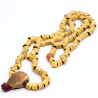Antique Tibet Ritual Kapala Dakini 108 Prayer Beads Mala Tibetan Buddhism Dzi