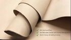 Full Vegetable Tanned Natural Cow Hide Leather Shoulder Tooling 6-8 Sqft 8-9oz