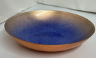 Copper Enamel 7 5 Inch Bowl Made By Jade Snow Wong For Gumps San Francisco Ca