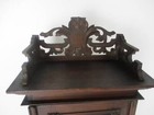 Mid Century Kitchen Apothecary Medicine Pharmacy Bathroom Wall Hanging Cabinet F