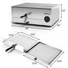 Goplus Home Kitchen Pizza Oven Stainless Counter Top Snack Pan Bake Commercial