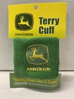 Lot Of 2 John Deere Green Sweat Bands Terry Cuff Farm Tractor Wrist Warmer