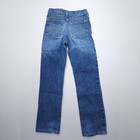 Ariat B5 Slim Jeans Youth Boys Size 12 Dark Wash Western Rigid Denim Adjustable