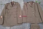 Collection Of British Army Issued No2 Uniform  Ramc Etc