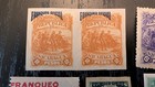 Nicaragua Imperf Proof Collection Mh Lot Overprint Op