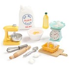 Dollhouse Furniture 1 12 Scale Kitchen Play Set 15 Piece Miniature Accessories