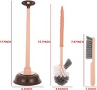 Toilet Brush And Plunger Set toilet Plunger And Brush Combo Bathroom