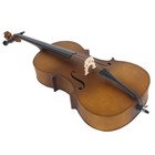 4 4 Full Size Matte Golden Acoustic Basswood Cello Case Bow Rosin Adults Gift