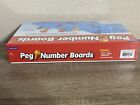 Lakeshore Learning Peg Number Boards   tt625 Age 3  New Sealed