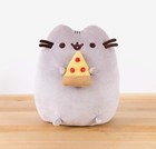 Gund Pusheen Snackable Pizza Plush Stuffed Animal For Ages 8 And Up 9 5 Gray