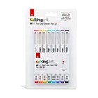 Kingart 437-8 Pro Inkline Color Micro Line   Precision Graphic Pens  8 Colors 