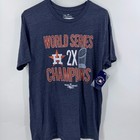 Nwt Majestic Houston Astros 2x World Series Champions Shortsleeve Shirt