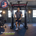 Baselayer Performance Series Interlocking Floor Tiles - Gray  15 Sqft  6 Pack 