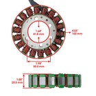 Stator   Gasket For Arctic Cat 300 2x4 4x4 1998-2004