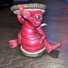 Vtg Puffkin Cream Cookie Ceramic Dragon Advertising Store Counter Display Figure
