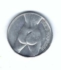 Vintage Nude Busty Betty Woman Lady Heads I Win Tails You Lose Adult Coin Token